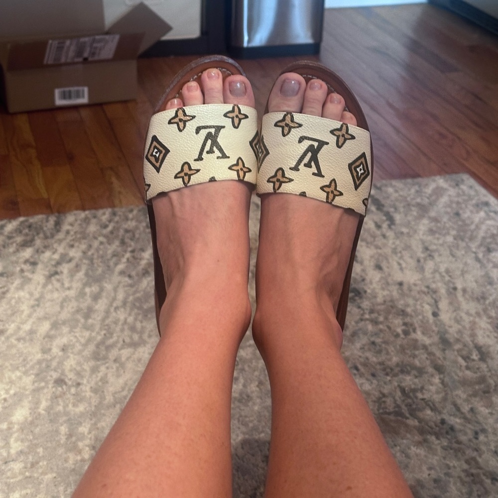 COPY - Louis Vuitton Wild At Heart Lock It Slides 38